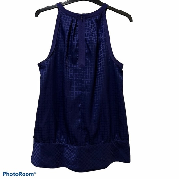 Calvin Klein Sleeveless Polka Dot Top M - Picture 2 of 4